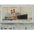 1924 Wills Merchant Ships of the World 50 TSS E...