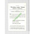 Wortley Arms Hotel Sheffield Small Advert - 190...