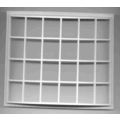 DOLLS HOUSE BOW WINDOW 24 PANE - PLASTIC