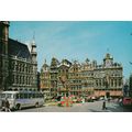 Postcard Grand’Place market place, Brussels, Be...