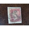 1864-79 GB Queen Victoria 1d red used stamp SG4...