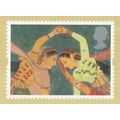 Kathak Dance Indian Mughal Orangzeb Painting RM...