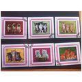 SHARJAH Serie 6 blocs feuillets CHATS CHAT CAT ...