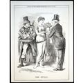 RIVALS 1881 John Tenniel - Joseph Swain PUNCH C...