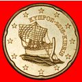 Ⰶ GREECE (2008-2024): CYPRUS★20 CENT 2016! SHIP...