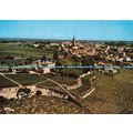 D097112 Saint Emilion. Gironde. Vue aerienne. A...