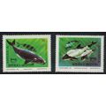 Argentina Whale Dolphin Endangered Animals 2v 1...
