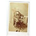 Victorian cdv photo elderly man seated Heywood ...