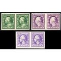 383, 483, 535, Mint VF NH Imperforate Pairs SCV...