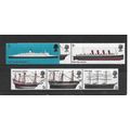 GB.British Ships set of 6.Mounted Mint.Jul25a