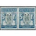 South West Africa 1935 SG94 3d + 1 1/2d Grey-Gr...