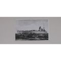 VINTAGE POSTCARD HMS RODNEY 1936 PH3