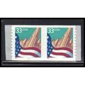 3281c 33c U.S. Flag Over City Fine MNH CNP Left...