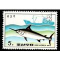 North Korea 1984 Fish 5Ch MNH Stamp Broadbill S...
