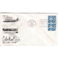 United States 1958 7c Air Mail Coil Stamp FDC M...