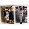 TWO 2001 Upper Deck Albert Belle cards SPX #18,...