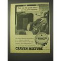 1958 Craven Mixture Tobacco Ad - Music