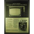 1979 Mitsubishi Model CT 2001 BM & CB 100 Telev...