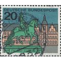 GERMANY, Capitals, Düsseldorf, violet 1964, 20p...