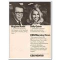 CBS NEWS 1973 Hughes Rudd Sally Quinn morning T...