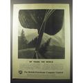 1955 BP Petroleum Ad - BP tours the world