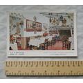 old postcard Interior of La Barraca Restaurant,...