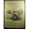 1958 American Express Ad - All new on the avenue.. world travel center