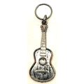 3 1/4" Acoustic Guitar Keychain Bag Purse/Lugga...