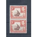 Kenya, Uganda & Tanganyika stamps. 1938 GVI 5c ...