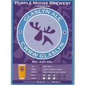 UNUSED PUMP CLIP FRONT - PURPLE MOOSE BREWERY (...