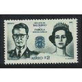 Mexico Visit of Belgian King and Queen 1965 MNH...