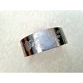 Wide Silver Tone Floral Cuff Bracelet, Etched R...