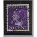 NETHERLANDS 1940 WILHELMINA 20C F/U SG511