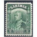 Sarawak 1934 SG107 2c Green Mounted Mint .