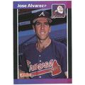 1989 Donruss - #405 - Jose Lino Alvarez RC