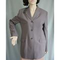 Karen Millen Mink Wool Jacket Size 12 Womens Ne...