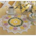 Beautiful Crochet Doily PATTERN Wild Flower Bou...