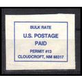 Used Revenue Permit Cloudcroft, NM. E0880