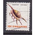 SINGAPORE 1977 SHELLS 15c USED SG292