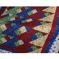 Quilt Homecrafted Handprints Around the Primary...