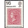 1970 Philympia 70 Stamp Exhibition. 1/6d Value,...