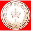 CROWN (1971-1984): GREAT BRITAIN★HALF NEW PENNY...