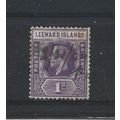 LeewardIslands.SG61 1d Bright Violet.Fine Used....