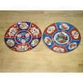 Two Small Oriental Decorative Plates - Designs ...