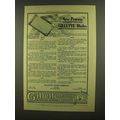 1908 Gillette Safety Razor Blades Ad - New Process