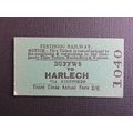 Festiniog Railway Duffws-Harlech Edmondson Tick...