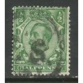 GB 1912 KGV 1/2d Green Wmk 49 SG 339. ( R426 )