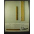 1966 Wills Castella Cigars Ad - What's the measure of a real cigar?
