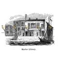 Marine Library, Hastings, Sussex, England, 1840...