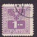 Austria 1945 Postage Due 1m Fine Used SG D901 VGC